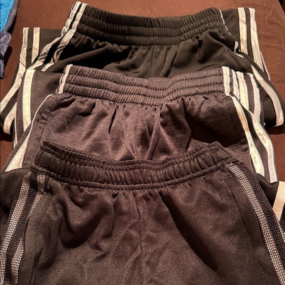 Adidas Black and White Track Pants Trio - Picture 2 of 4